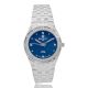 Bentley Luxury Women Diamond Round Blue Dial Stainless Steel Watch