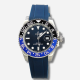 Fitron blue and black dial High Quality Rubber Blue Strap