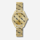 Guess Women's Gold Analog Stainless Steel Strap Watch (W1279L2)