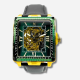 Montignac Green Dial Square Automatic Men's Watch 